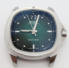 Mido Multifort TV Big Date – Green Gradient Dial Ref. #M0495261109100 FreeShip