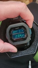 BNIB Custom Modded Casio G-Shock GX-56BB-1DR Metal King Square Watch Stainless