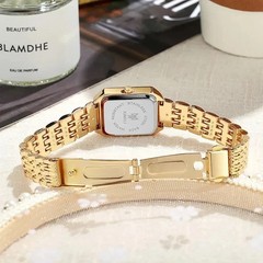2026 Hot Brand Stainless Steel Strap Watch Women Luxury Gift Quartz Wristwatch S