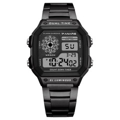 Luxury Military Men Watch Waterproof Luminous Date Chronograph Stainless Steel