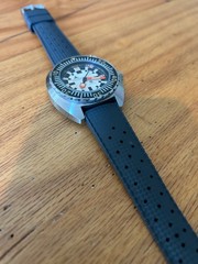 Synchron Military with tags/papers, box Plus Extra Straps