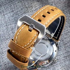 Retro NH35 Automatic Watch for Men Sterile California Dial PT5000 MIYOTA8215 20B