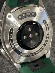 TAG Heuer Men’s Connected Calibre E4 Watch, 45mm, Steel, Green, SBR8A14.BT6317