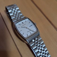 New Battery SEIKO Chronos Day Date Silver 5H23 5110