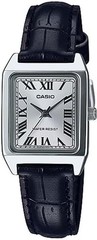 Casio LTP-V007L-7B1 Women’s Rectangular Leather Strap Roman Numerals Watch “NEW”