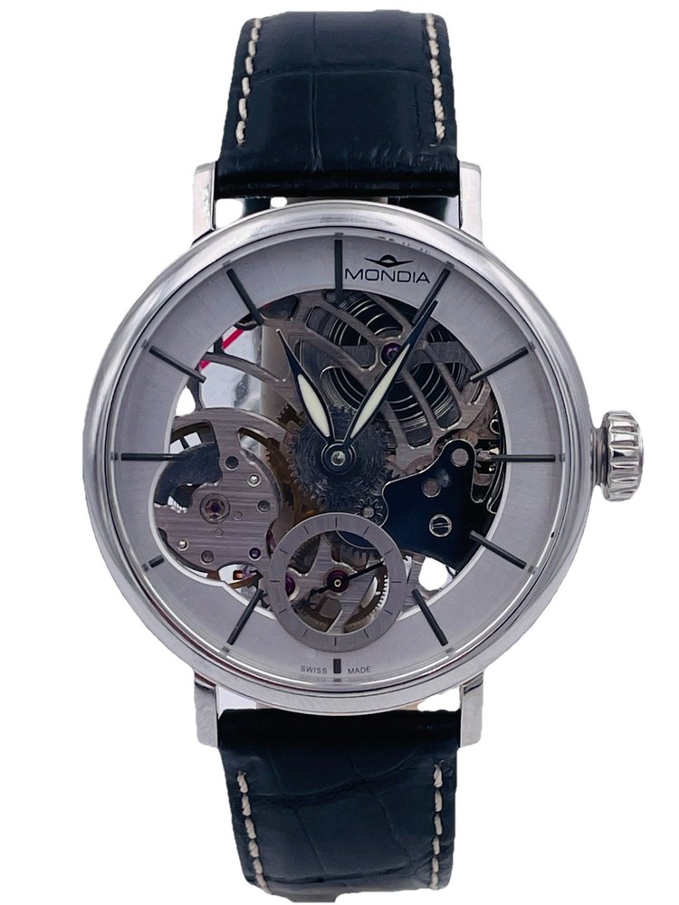 Mondia Swiss Skeletonized Charging 43mm Watch MS6848 Sapphire Hot Sale New