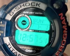 CASIO G SHOCK FROGMAN DW 9900 Blue