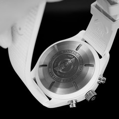 IWC Pilot Chronograph Top Gun Lake Tahoe Watch 41 White Ceramic Watch – IW389105