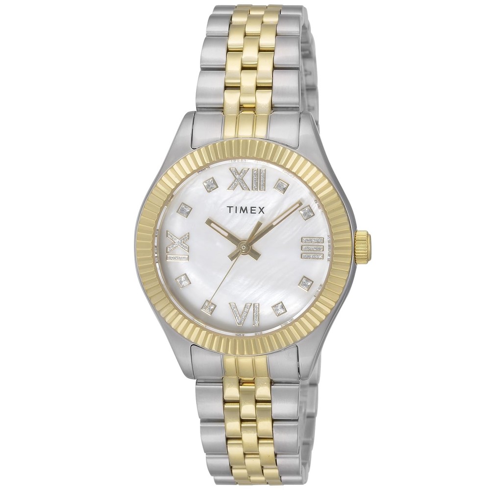 Unused TIMEX Waterbury Legacy TW2V45600 Silver Stainless Women’s Watch in Box