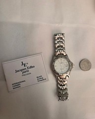 Women Jacques Edho Paris Watch JE 10881 Swiss 200meters Professional divers