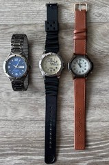 Lot of 3 Men’s Watches Timex Expedition Casio Untested As Shown