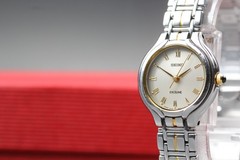 Vtg 1998 N MINT Seiko Exceline 2J31-0A70 Quartz Roman HAQ Womens Watch JAPAN