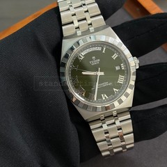Tudor Royal Green Day Date New Full Set M2840D1A0-0003 M2840D1A0-0003 Pre-Owned