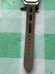 Silver Tone Black And White Band Women’s Quartz Watch