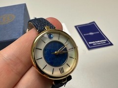 RARE GENUINE The Bradford Exchange Forever In Blue Denim Ladies Watch IN BOX