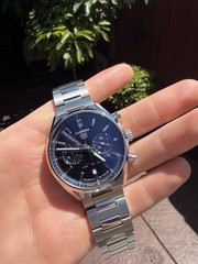 TAG Heuer Carrera 02 80 Hours Blue Dial Automatic Date Ref. CBN2011.BA0642