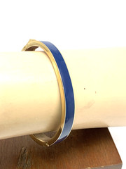 Tory Burch Women’s Watch TBW1400 Kira Gold Blue Dial Bangle Petite 22mm Steel