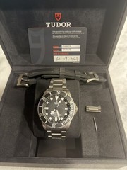 Tudor Pelagos 25600TN Mens Date Titanium Automatic Divers Watch Box Papers 2021
