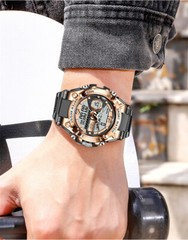 LIGE Men Watch Fashion Boys Sport Digital Wristwatch with LED Alarm Stopwatch