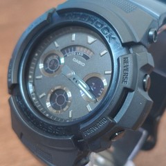 Casio G-Shock AW-591BB-1ADR Dark Black Watch