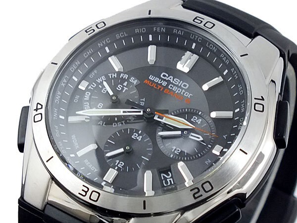 CASIO Wave Ceptor WAVE CEPTOR Radio Solar Watch WVQ M410 1AJF Black