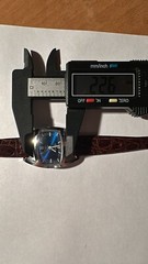Rare Vintage 60’s Waters Watch Pristine Condition Beautiful Leather Strap