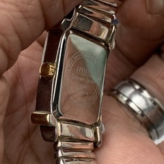 Ecclissi Bangle Watch Solid Sterling 65g Rare To Find ~ RUNS!!!