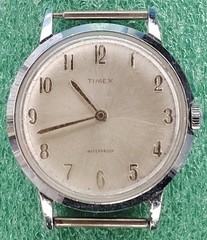 C2165 mens Works 1966 Timex Marlin All Numbers Manual Vintage Working Watch lot