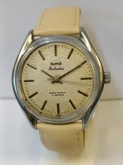 HMT BAHADUR 17 JEWELS WINDING TEXTURE LIGHT BROWN DIAL 0231 INDIA MEN’S WORKING