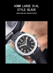 Specht&Sohne Automatic Mechanical Watch 40mm Sapphire Luminous 50M Waterproof
