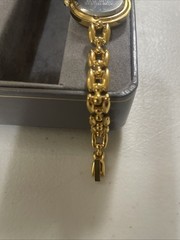 Waltham Diamond Accent Quartz Watch # YWL-200 Gold Tone Bracelet Dress. Works