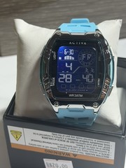 Activa X Invicta (Zalix #ACW8130-002) – 46mm Men’s Sport Watch – Light Blue -NEW