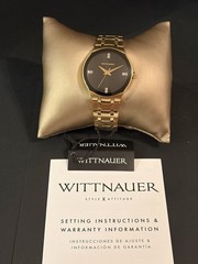 Wittnauer WN4095 Women’s Laureate Collection Black Dial Quartz