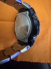 Excellent condition used CASIO G SHOCK G STEEL GST W110D radio solar metal band