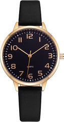 Reloj Mujer Correa Cuero Malla Caja Redonda Analogico Moda Elegante