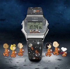 Timex T80 x Peanuts Space Snoopy & Gang Limited Edition Digital Watch TW2W90100