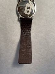 Mens Vintage Retro Diesel 10 Bar Watch Red White Blue