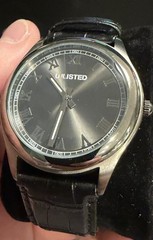 Unlisted by Kenneth Cole Men’s Watch w/Leather Band