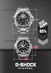 CASIO G-SHOCK GST-B600D-1AJF LED Stopwatch World time 20 bar Tough Solar JPN