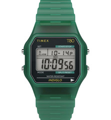 Timex T80 Translucent TW2Y34100 Quartz Watch Green June 2026 New Release