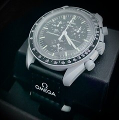 OMEGA X SWATCH SpeedMaster MoonSwatch MISSION TO THE MOON Chronograph NEW w TAGS