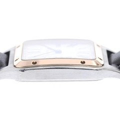 CARTIER SANTOS-DUMONT LM W2SA0011 32mm SS Silver #C20371