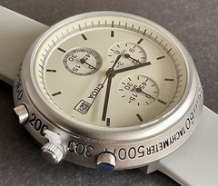 Three NIB Bright Colorful Ciloa Multifunction Chronographs