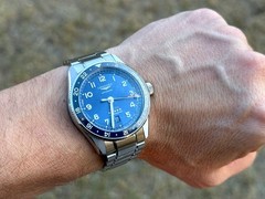 Longines Spirit Zulu Time 42mm Blue Dial GMT Steel Men’s Watch L38124936
