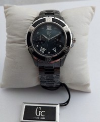 GUESS COLLECTION GC WATCH WOMENS SPORT CLASS GLAM LINE CERAMIC DIAMONDS X69106L2