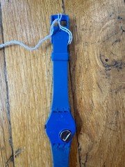 NOS Vintage Swatch 12 Flags – 1984 – LS101 – Working with Case, Battery Included