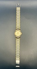 Vintage Devon Ladies Two-tone Quartz Watch Non Working
