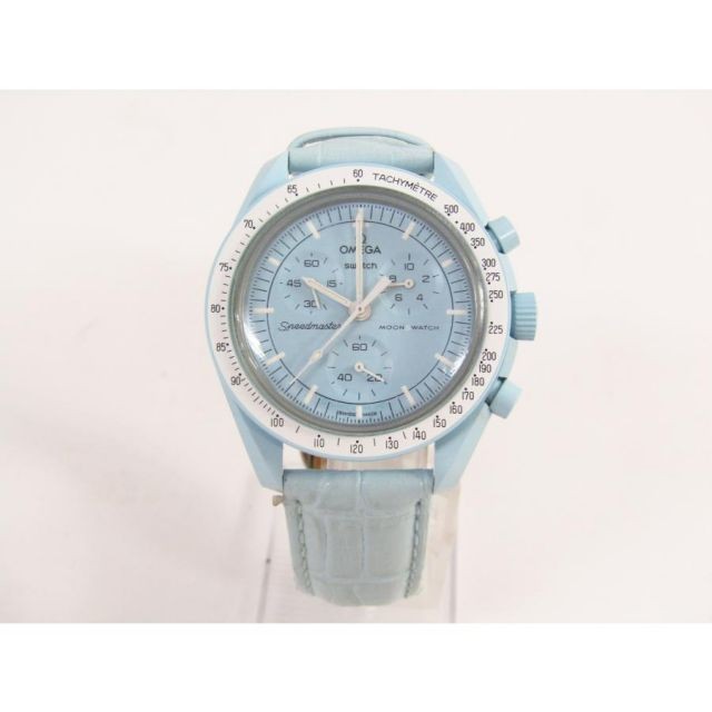 OMEGA x Swatch Speedmaster MISSION to URANUS Men’s Quartz Watch SO33L100
