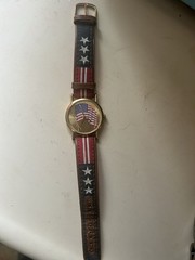 Valdawn Wrist Watch United States Flag American Patriotic Unisex Needs Battery