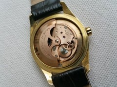 Vintage Omega Seamaster automatic watch, Linen dial | 18k solid gold, 501-2975